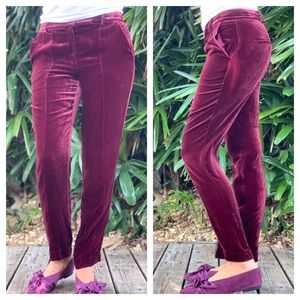 Adria Moss velour pants
